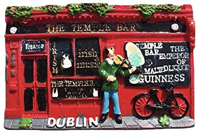 Dublin Irland 3D Kühlschrankmagnet Souvenirs Handgemachte Harz Magnetische Aufkleber Home Küche Dekoration, Dublin Kühlschrankmagnet Sammlung Geschenk