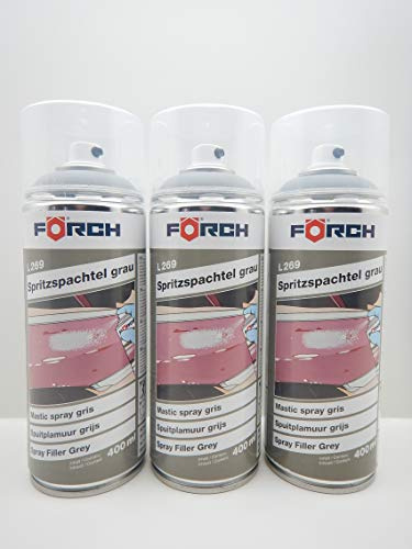 Förch SPRITZSPACHTEL GRAU SPRITZFÜLLER SPRITZ SPACHTEL L269 SPRAY 400ML (3)