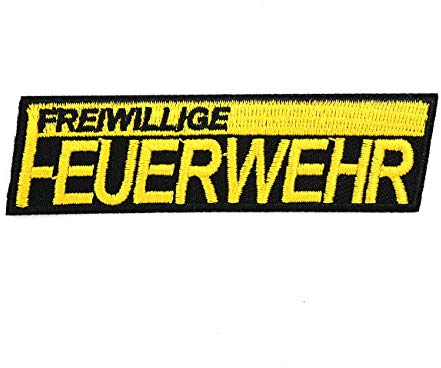 Spaß Kostet Aufnäher Aufbügler Patch Freiwillige Feuerwehr