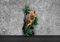 wandmotiv24 Fototapete 3D Optik T-Rex Wanddurchbruch, 400 x 280 cm - selbstklebende Strukturtapete, Wanddeko, Wandbild, Wandtapete, Tyrannosaurier Dinosaurier Dschungel Blätter M6622