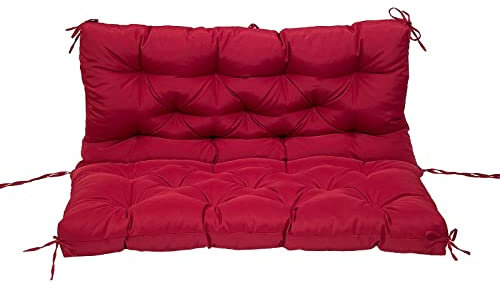 SKLEP Wasserfestes Bank-Couch-Kissen, Garten-Langstuhl-Abdeckung, Schaukel-Ersatzkissen für 2/3-Sitzer