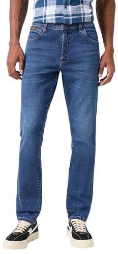 Wrangler Men's Texas Slim Jeans, Harvey, 34W / 32L
