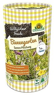 Neudorff Wildgärtner Freude Bienengarten als Samenmischung mit Wildblumen, die Bienen und Hummeln ein verlässliches Nahrungsangebot bieten, 50 g
