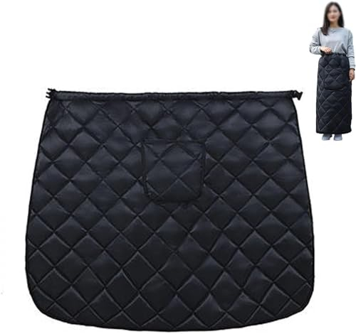 Winter Warm Wheelchair Leg Blanket, Fleece Lining Lower Body Leg Cozy Cover Waterproof Windproof With Pocket Wheelchair Accessory For Adults And Elderly