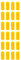 Tradineur Lot de 24 bougies chauffe-plat parfumées en cire parfumée Parfum agrumes Longue durée 25 heures Aromathérapie Décoration d'intérieur Jaune 10,5 x 4,5 cm