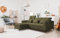 All4All Ecksofa Inez, Sofas mit bettfunktion, Schlafsofa mit bettkasten,Möbel, Couch mit USB,Modern Sofaeck, Eckcouch,L-Form, Polstersofa, Verstellbarer Kopfteile, Sitzecke 26 (Wave 11, Links)