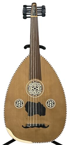 Profi Oud Ud Lavta Türkisch Arabisch Oud, inkl. Tasche und Rischa