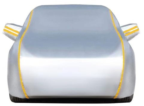 Bâche De Voiture pour BMW for 4 Series Gran Coupe 418d 420d 420i 428i 435i 440i 430d 430i 435d, Housse De Voiture Complète pour L'extérieur, Anti-poussière, Anti-Rayures, Pluie, Neige, Imperméable, R