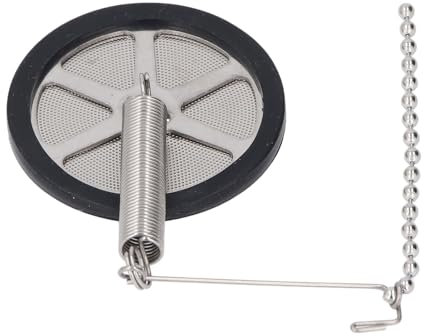 CHEOTIME Reusable Coffee Filter for Siphon Coffee Maker with Chain Syphon Coffee Filter Stainless Steel