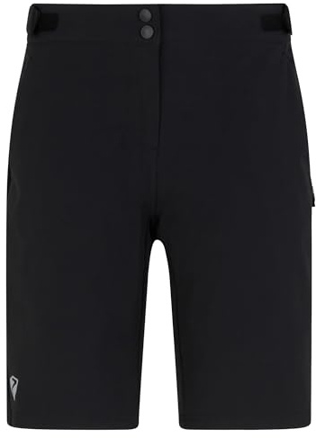 Ziener Damen Fahrrad-Shorts mit Innenhose - Mountainbike/Outdoor/Freizeit - atmungsaktiv,schnelltrocknend,gepolstert Nilsa X-Function