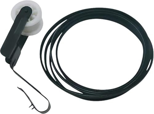 Juego de reparación de secadora Rodillos de tambor Reemplazo Polea loca Correa Para 341241 691366 Accesorios de Mantenimiento Reparación Secadora