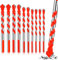 10Pcs Set Punte de Trapano Ø 3-12mm, Punta in Carburo di Tungsteno Punte trapanopunte, Punte trapano muro professionali,per Vetro, trapano, ferro, Cemento, Mattoni, Legno Metallo Gres Plastica