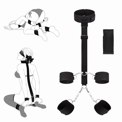 Menottes Sexy Sex Lit Kit Bdsm Bondage Retenue et Bondage Bdsms Set Accessoires Hard SM Bondagerie Sexes Harnais Femme Sexy Bdsm Homme Kit SM Sex Toýs Couple
