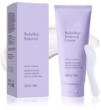 ZKUNL Creme epilatoire, Épilateur Visage Femme, Douce Creme Depilatoire Visage, Epilation Maillot Femme Pour Lèvres, Ligne du Bikini, Sourcils, Joues, Bras, Aisselles, Jambes (100ml)
