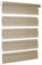 ROLLMAXXX Duo-rollo Doppelrollo Klemmfix ohne Bohren (70 x 150 cm, Hellbraun)