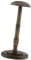Sharplace Hutständer im Vintage-Stil aus Holz, freistehend, für Hüte, Mützen, Perücken, Helme, Präsentationsständer mit rundem Fuß, 33 cm hoch