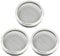 BESTonZON 3 stück Sprossengläser Deckel Edelstahl Jar Deckel Sieb 86mm Samen Sprießen Bildschirm für Wide Mouth Gläser