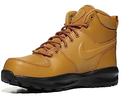 NIKE Boy's Nike Manoa Ltr (Gs) Sneakers, Wheat Wheat Black, 6.5 UK