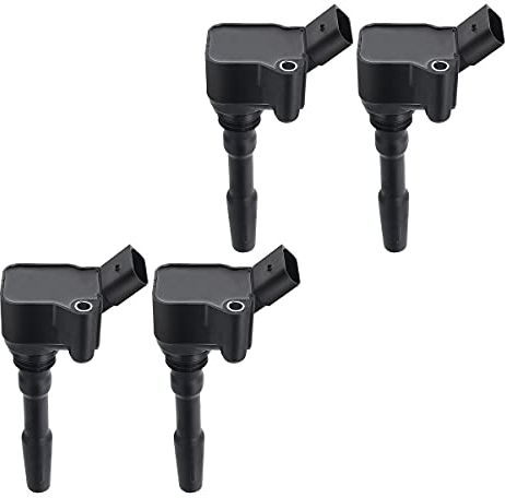 4x Zündspule für A1 8X1 8XK 8XA 8XF A3 8V1 8VK 8V7 8VE 8VS 8VM 8VA 8VF A4 8K2 8K5 B8 8W2 8WC 8KH 8WJ 8W5 8WD B9 A5 8T3 F53 F5P 8F7 F57 F5E 8TA A6 A7 Sportback A8 4H Q2 Q3 Q5 Q7 TT 2011-2020 06H905110J