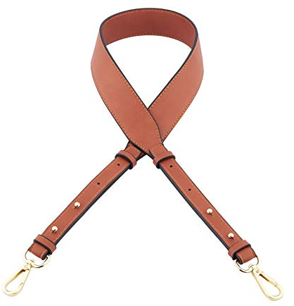 CHGCRAFT 102cm Leder Taschengurt Schulterriemen, Handtaschen Ersatz Trageriemen Umhängegurt Shoulder Strap für DIY Taschen Basteln Einstellbar-