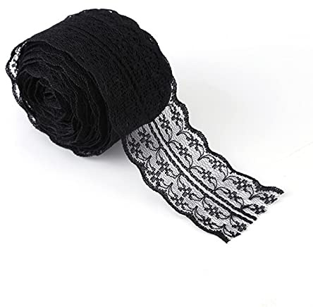 Spitzenband, sortiert, natürliche Spitze, Vintage, Satin, gewellt, floral, Verzierungen, Dekoration, Geschenk für Hochzeit, Deko, Braut, Handwerk, Nähen, DIY, Party, Weihnachten, Scrapbooking,