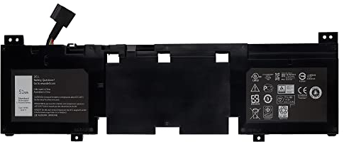 Swark Batteria per laptop 3V806 N1WM4 2VMGK compatibile con Dell Alienware 13 R1 R2 ALW13ED-1508 ALW13ER-1708 AW13R2-10012SLV Gaming Laptop 2VMGK