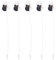 WANGCL 5 interruptores de cable de encendido/apagado, 2 A, 250 V CA, interruptor de cable de ducha, interruptor de luz, cable de tracción para mesa/suelo/pared/candelabro