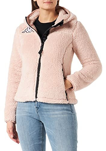 Kappa 304MVU0 6CENTO 645S Giacca Donna Pink Lt-Black S