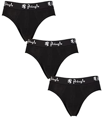 Pringle Mens Cotton Briefs Pack of 3