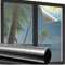 Beautysaid One Way Reflektierende Fensterfolie, Sonnenschutz, blendfrei, UV-Wärmereflektierende Fensterfolie, Privatsphäre, statische Haftung ohne Klebstoff, für Haus, Büro, Zuhause, 75 x 200 cm