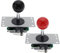 eMagTech 2 piezas de 5 pines y 8 vías Arcade Joystick de repuesto para máquinas de juego de arcade, controladores de mango superior de bola, accesorios