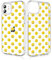 Losvick Cover iPhone 12/iPhone 12 Pro Trasparente, Custodia Faccina Sorridente Motivo, Cover Posteriore Rigida Antiurto + TPU Bumper Cover per iPhone 12/12 Pro-6,1 Pollici -Faccina Sorridente