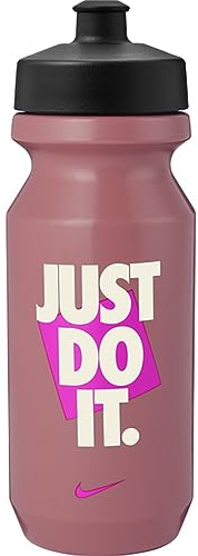 Nike Big Mouth Bottle 2.0 22oz Graphic in colore rosso Stardust/Black/Fierce rosa, capacità: 650 ml, N.000.0043.631.22