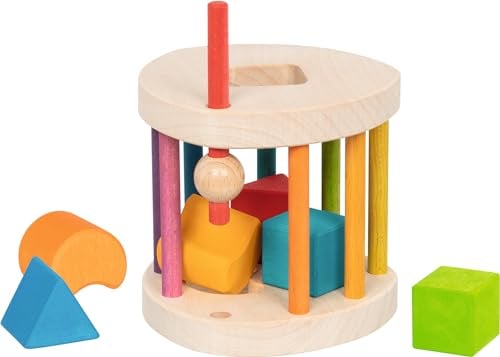 goki 58363 - Sort Box - aus hochwertigem Ahornholz - goki Evolution - Bunte Farben auf Wasserbasis - Made in Europa