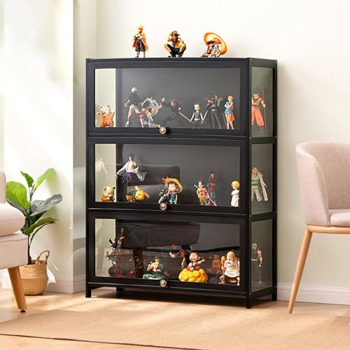 FVTVHEV Vitrine pour objets de collection Armoire de Collection Vitrine pour Collection Vitrine Verre Armoire vitrine Vitrine en Verre pour Collection Meuble vitrine Armoire en Verre Vitrine Acrylique