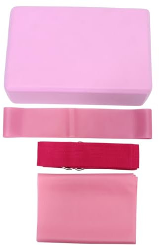 CLISPEED 1 Geschenkset Yoga-stein Widerstandsring Stretchband Suite