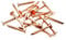 50 PCS Copper Clout Nails Roofing Slate Felt Nail, Tree Stump Killers, 30mm, 38mm, 50mm (30mm x 2.65mm)