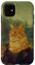 Hülle für iPhone 11 Lustige Katze Kunst Parodie Grafik