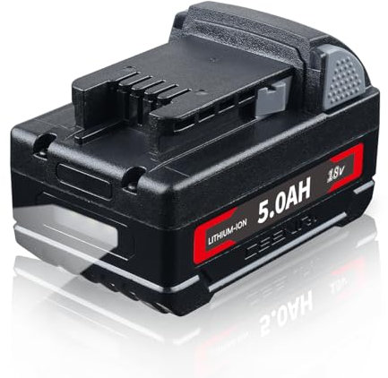 CEENR M-18 5.0Ah Lithium Battery Replacement for Milwaukee M-18 Battery Compatible with 18V Cordless Power Tools (1PACK)