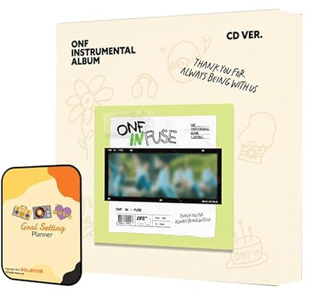 INFUSE ONF Album [Standard CD ver.]+Pre Order Benefits+BolsVos K-POP Inspired Freebies (Instrumental Album)