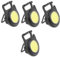 Hemobllo 4 Stück USB-Arbeitslicht Tragbares LED-Licht Mini-Taschenlampe akku arbeitsstrahler arbeitsleuchte wiederaufladbare Taschenlampen Schlüsselanhänger Schlüsselbundlicht im Freien Stk