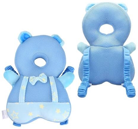 Cuscinetti di Sicurezza Regolabili per Bambini, Protezione per la Testa del Bambino, Cuscino per la Testa del Bambino Protettivo, Proteggi Testa Bambini Regolabile per Gattonare e Camminare