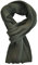 Tommy Hilfiger Strickschal Schal Cotton Cashmere Scarf Grün Army Green