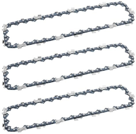 8 Polesaw Chain Replacement for Black & Decker CCS818,NPP2018 Pole Saw,RC800 Chainsaw Chain,34 Drive Links .043 Gauge 3/8 LP Pitch (3 Pack)