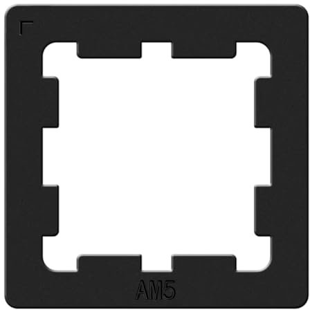 JNJOOD AM5 Armor Thermal Paste Guard Chips Heat Dissipation Armor Cover CPU Plate Armor AM5 Plate for 7950X 7900X 7700X 7600X A