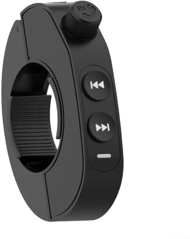 HOHOVYVY Mando a distancia para manillar de moto, color negro