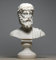 ZEUS Vater König der Götter Alabaster Brustumfang Kopf Statue Skulptur Figur Decor 16 cm