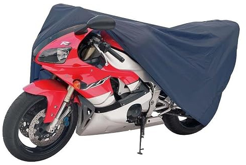 PETEX Motorrad Nylon Garage Größe M (ca 203 x 89 x 119 cm), blau