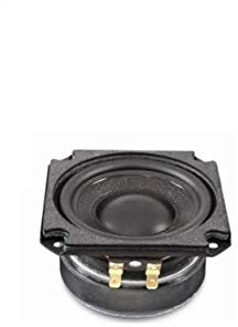 Electronic Melody EM MHW4 woofer 100 mm 4 pollici con membrana in cellulosa smorzata sospensione in gomma 8 Ohm Potenza Max 150 W Utilizzabile come Ricambio per Casse Acustiche hi-fi casa