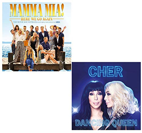 Mamma Mia Here We Go Again (OST) - Dancing Queen - Cher Sings Abba Greatest Hits 2 CD Album Bundling